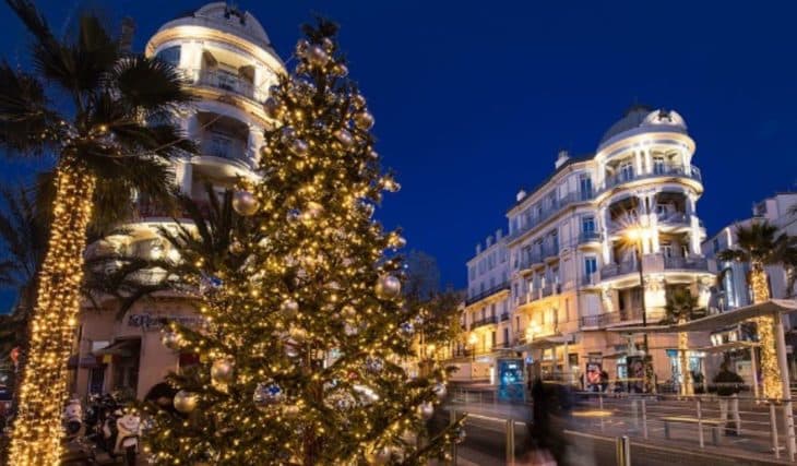 Où s’émerveiller devant les plus belles illuminations de Noël de la Côte d’Azur ?